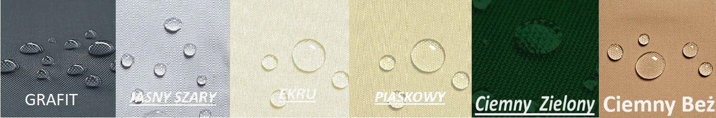 ZASŁONY OGRODOWE TAŚMA 155 X 200 ZASŁONA TARAS ALTANA Liczba okien brak