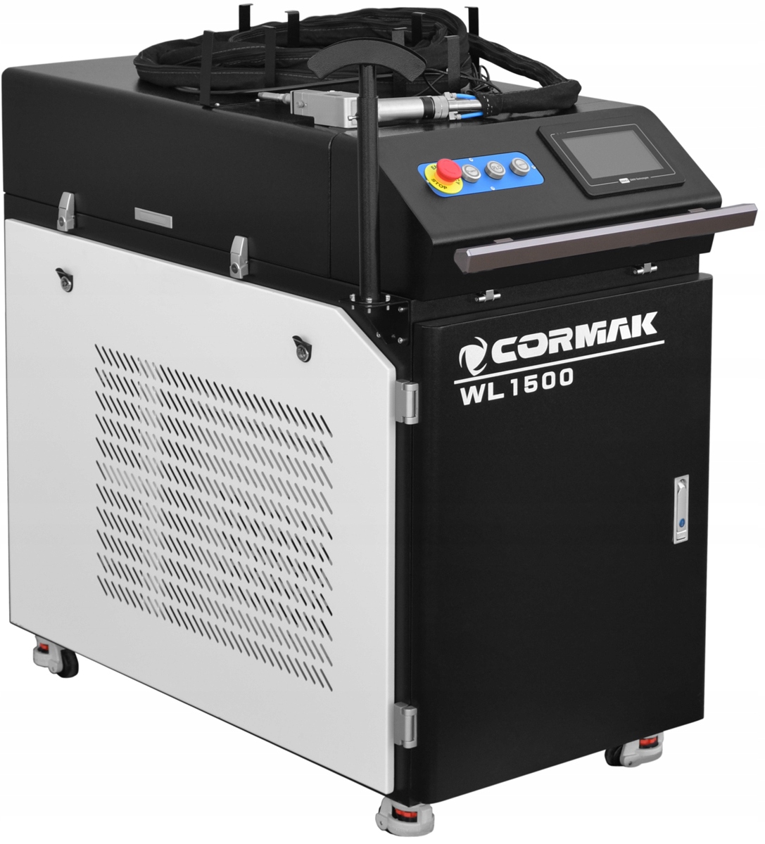 SPAWARKA LASEROWA 1,5kW CORMAK SPAWANIE LASEREM 1500W + PODAJNIK DRUTU Kod producenta SPAWARKA LASEROWA FIBER CORMAK WL1500