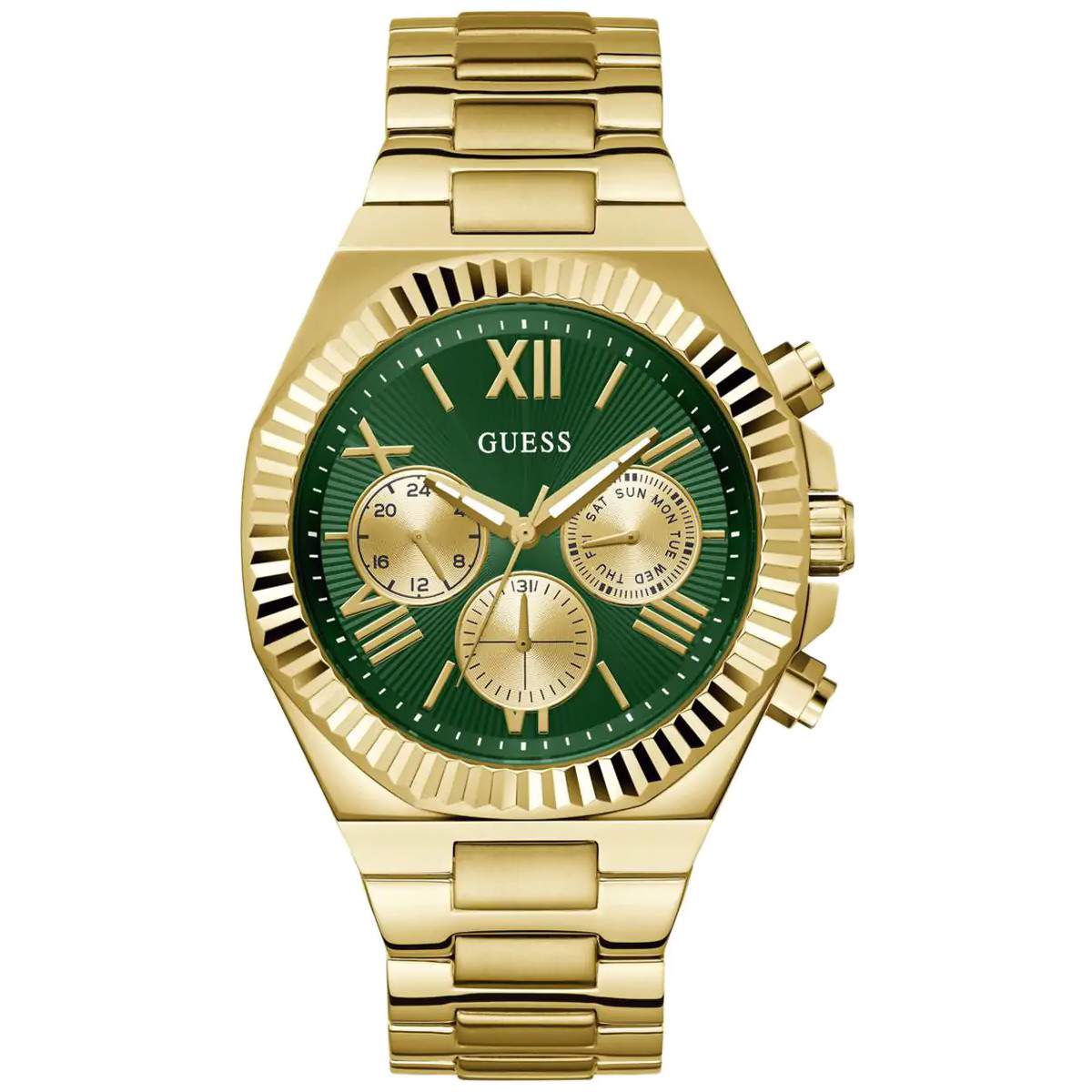 Pánské Hodinky Guess GW0703G2 zlaté
