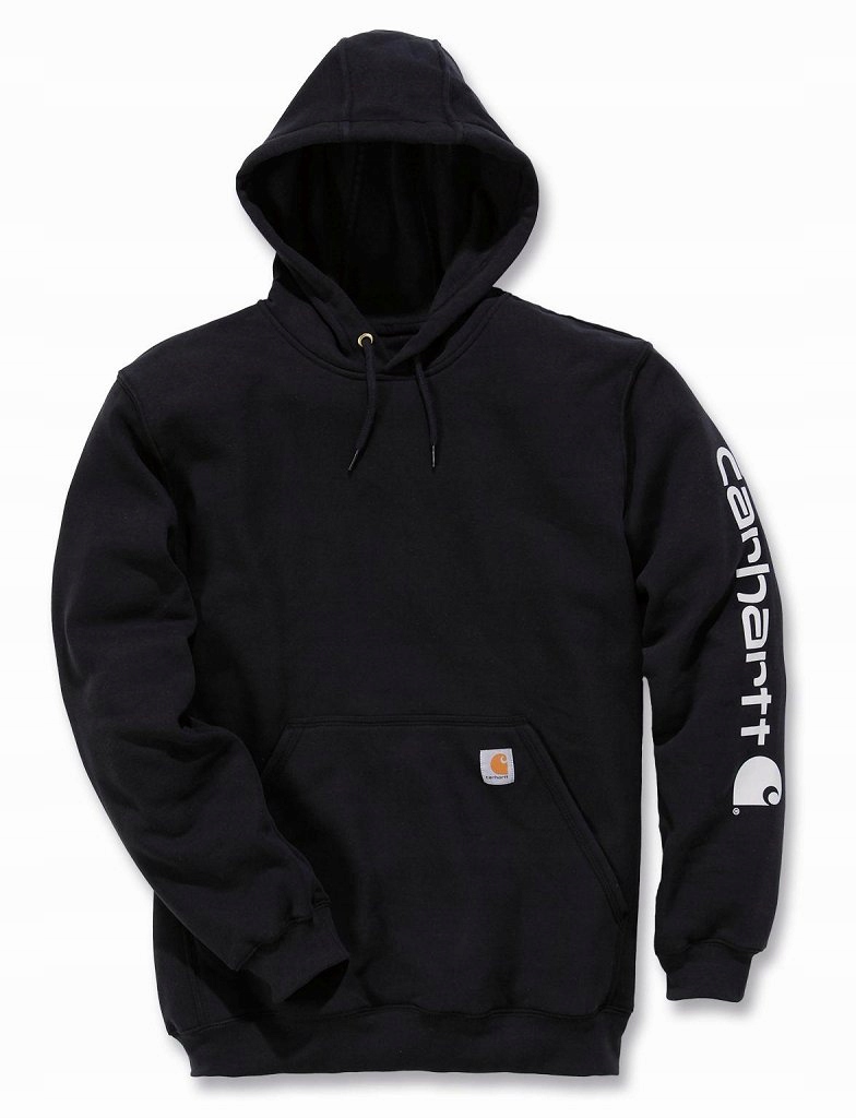Mikina Carhartt Mid Signature Sleeve Logo Black
