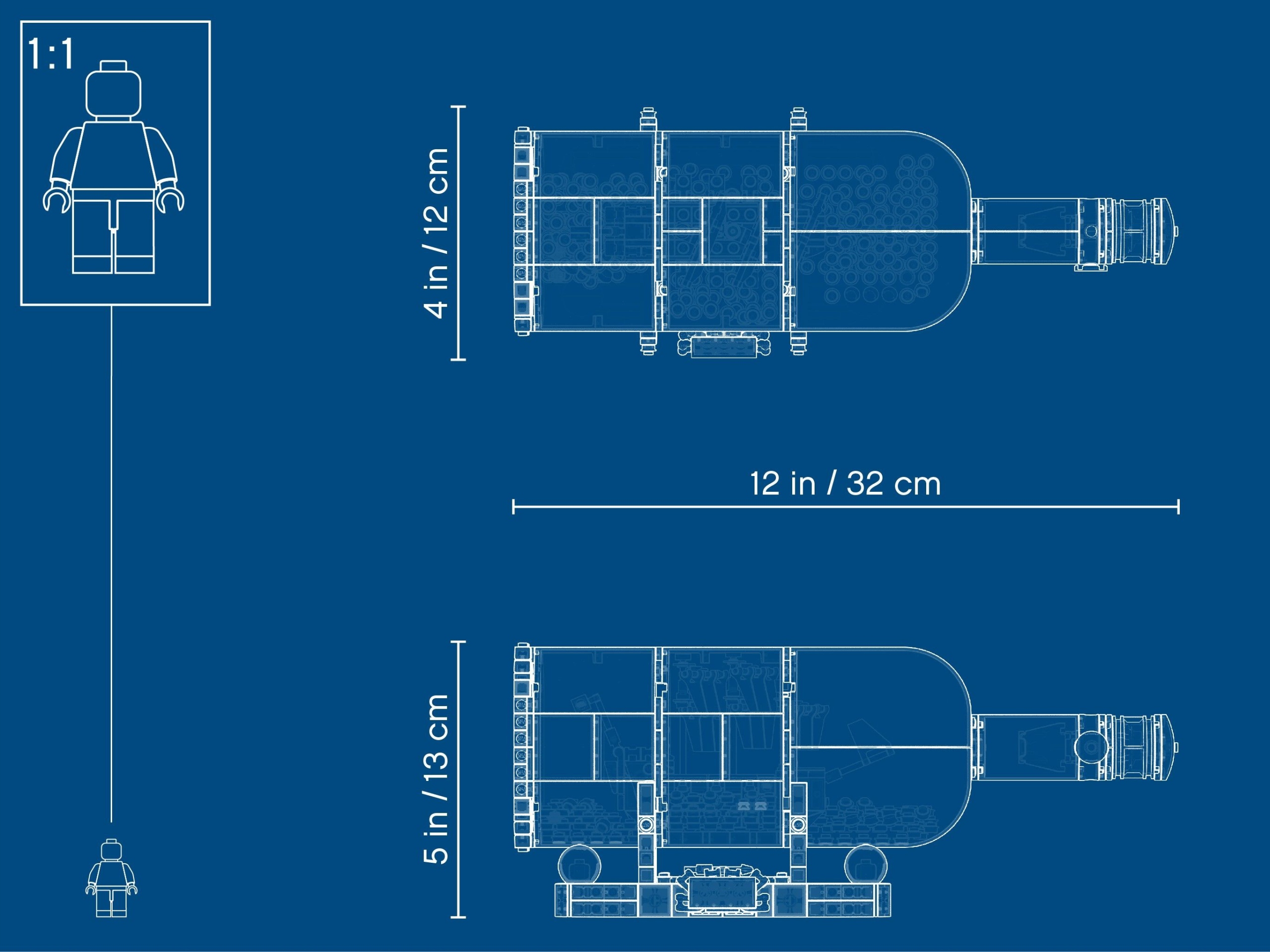 LEGO IDEAS 92177 - STATEK W BUTELCE - NOWY - !!! Marka LEGO
