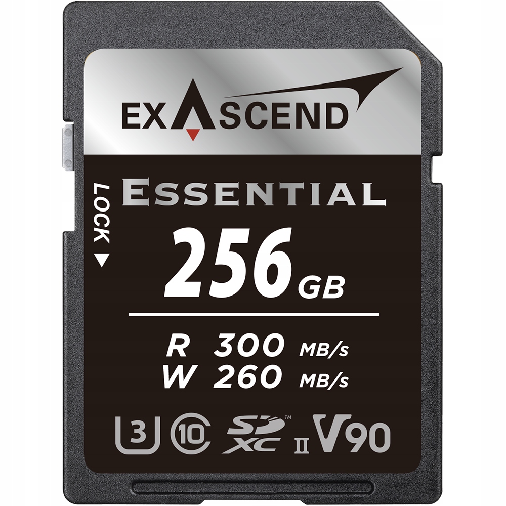 Paměťová karta Exascend Essential Uhs-ii V90 256GB 300/260 MB/s