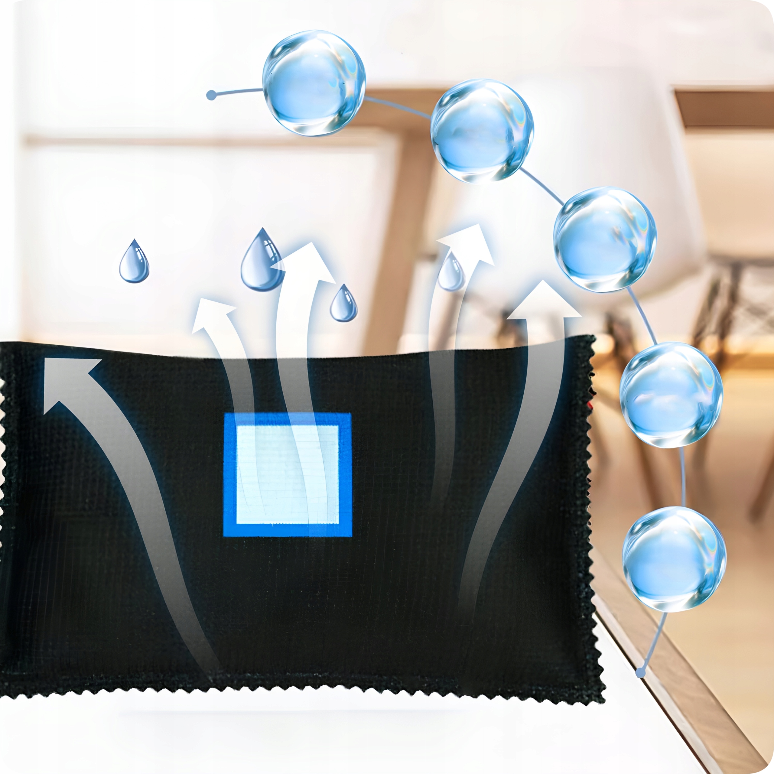 DUŻY POCHŁANIACZ WILGOCI DO AUTA OSUSZACZ POWIETRZA DO SAMOCHODU EAN (GTIN) 5906067495009