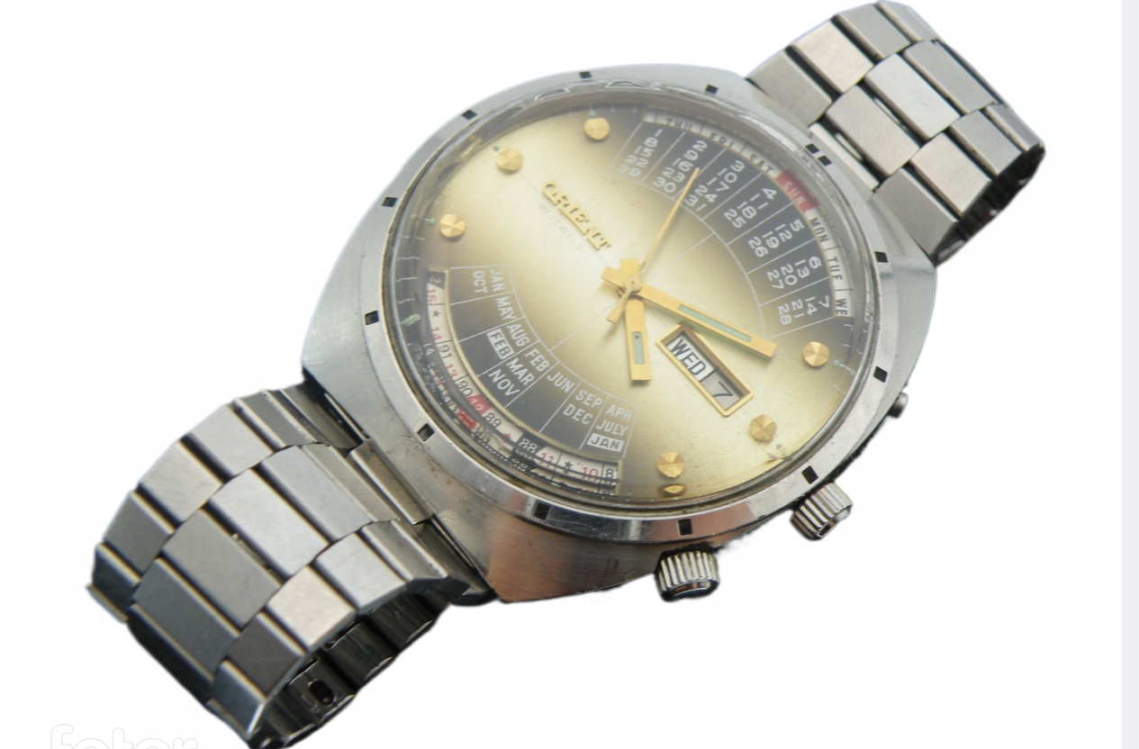 Orient Patelnia Vintage Automatic w Stali