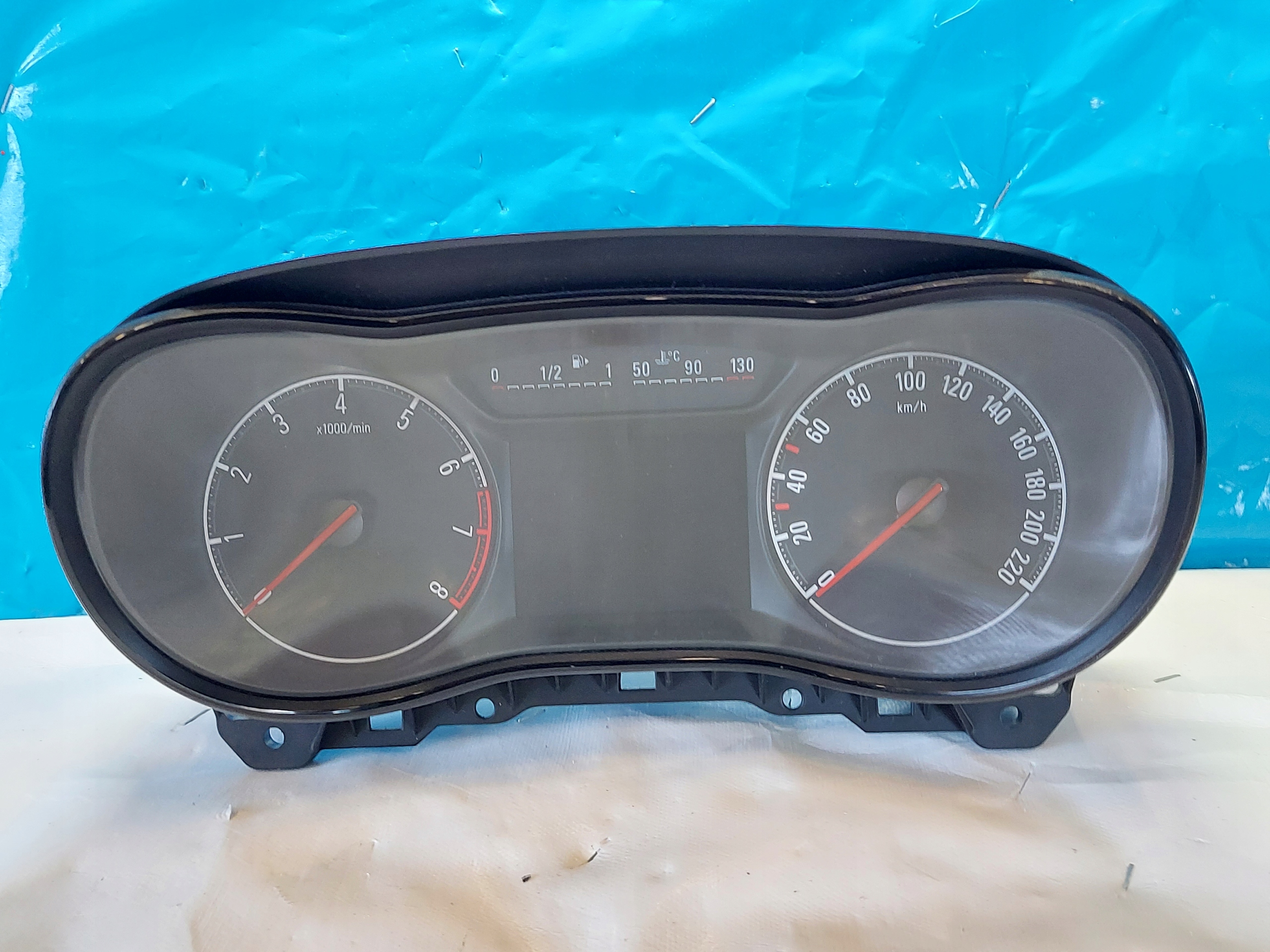 dials clock OPEL CORSA E 2016r 1.4 B 39085573