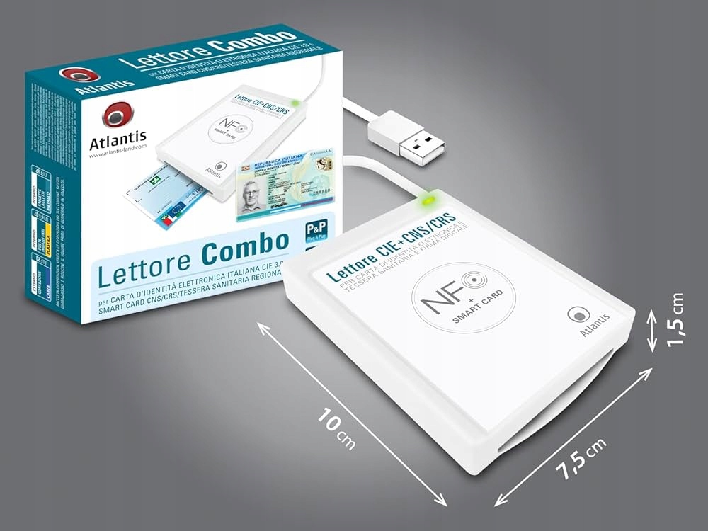 Czytnik Kart RFID CyberJack RFID Basis USB REINER SCT Smartcard