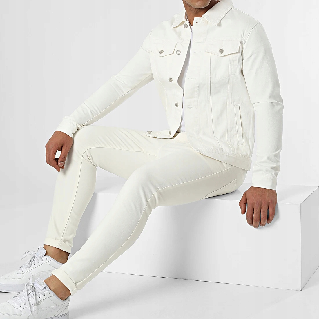 Katana Džínová bunda Klasická Slim Fit Jeans