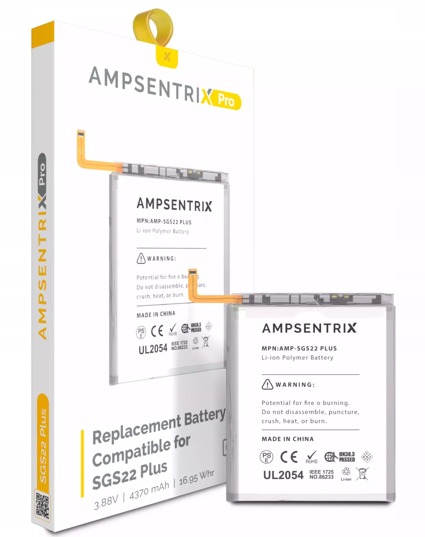 Hq Bateria zamienna AmpSentrix akumulator do Samsung Galaxy S22+ S22 Plus