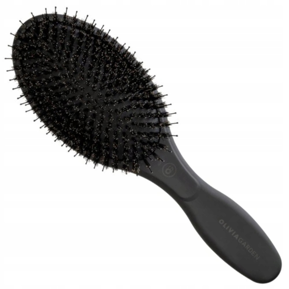 Olivia Garden Expert Care Oval Boar&Nylon Black Label Szczotka do włosów