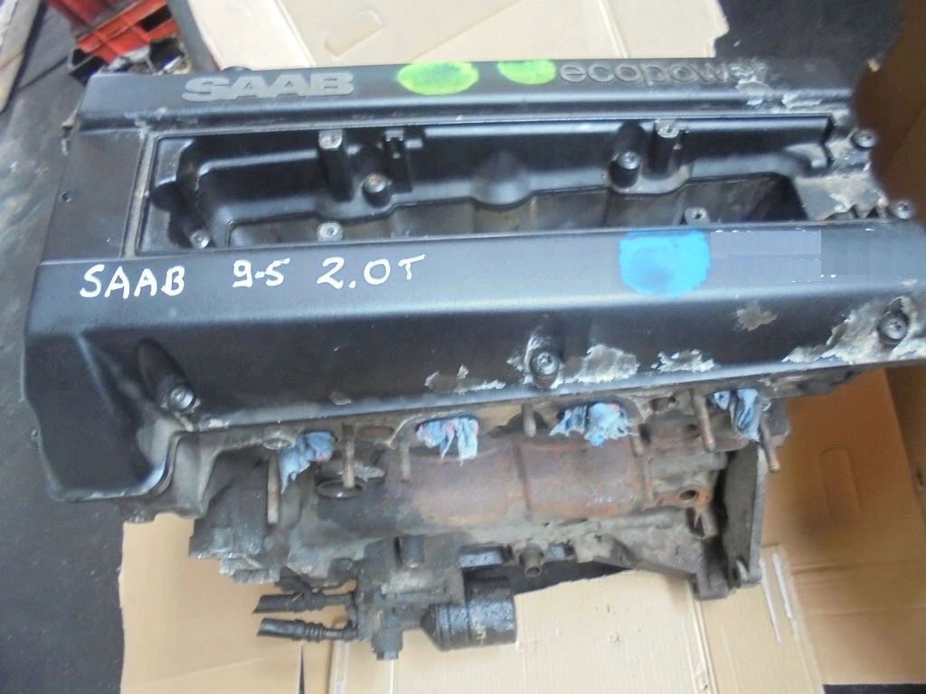 SAAB 9-3 9-5 2.0T TURBO SILNIK ECOPOWER