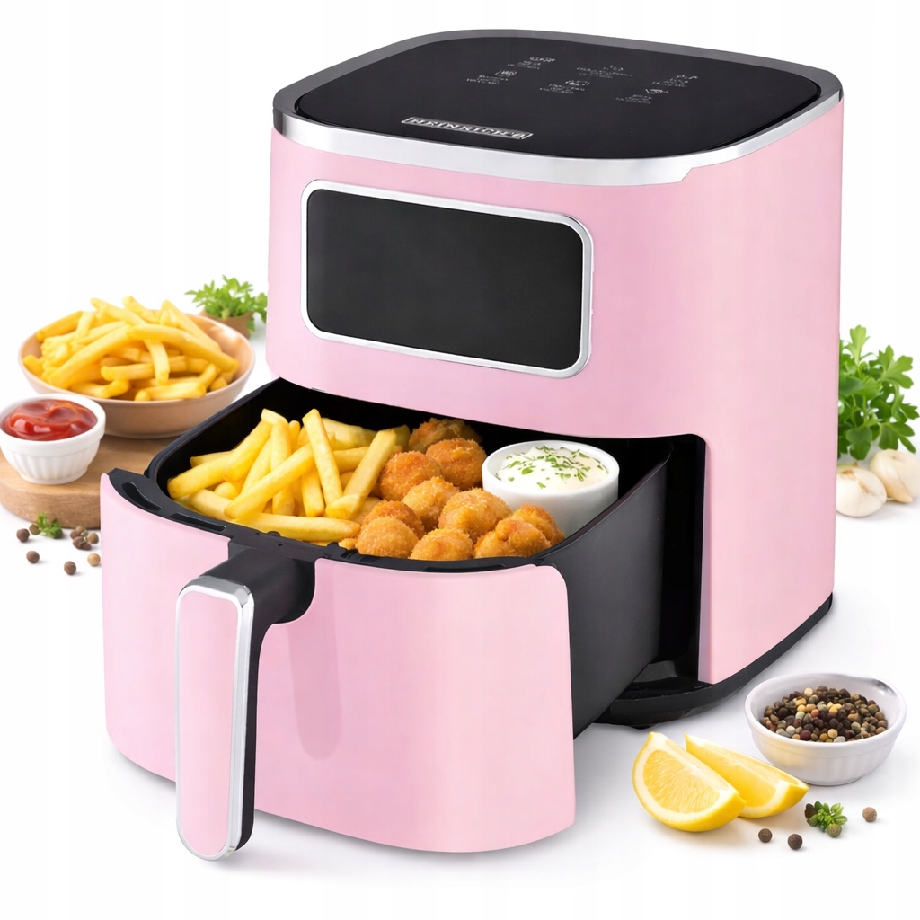 Frytkownica Beztłuszczowa 5L Air Fryer Frytownica Airfryer Duża 1450W