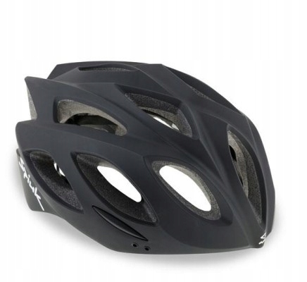 Kask Rowerowy Miejski Mtb z Daszkiem 52–58 cm Czarny Mat Spiuk Rhombus