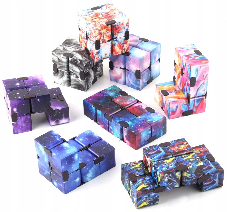 MAGICZNA KOSTKA ANTYSTRESOWA infinity cube FIDGET EAN (GTIN) 5905143271285