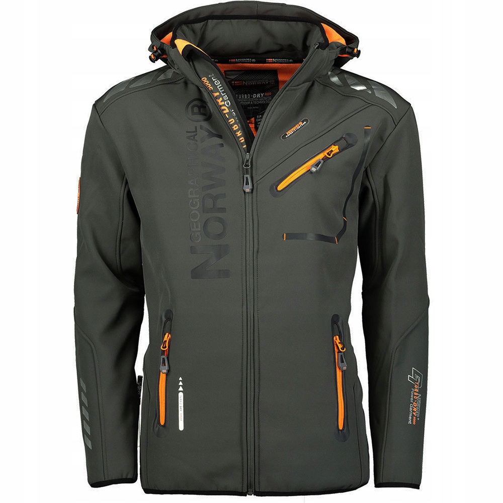Geographical Norway bunda pánská Royaute Men softshell 4XL tmavě šedá