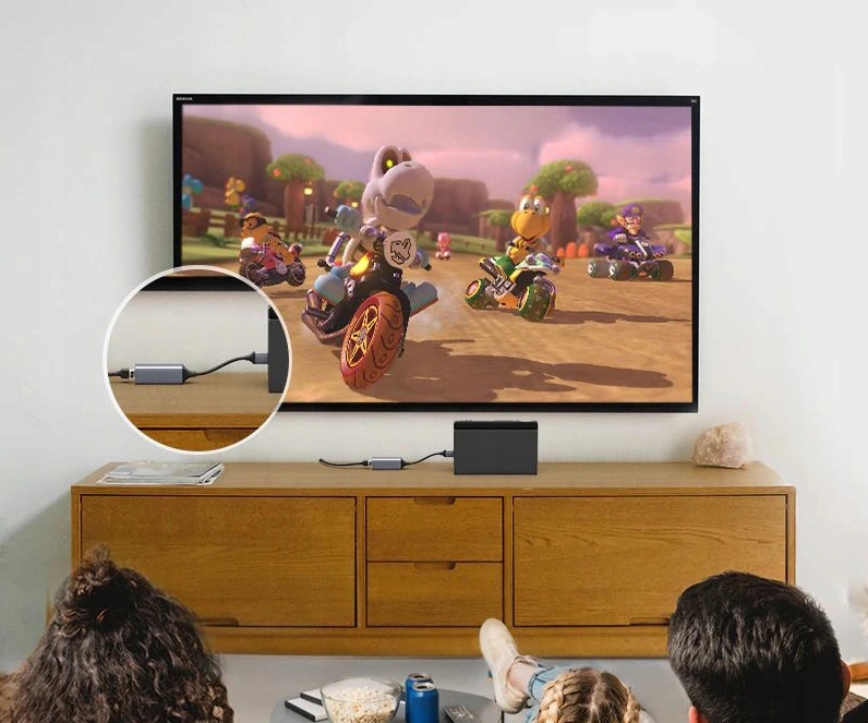 PRZEJŚCIÓWKA USB ETHERNET ADAPTER KARTA SIECIOWA LAN GIGABIT RJ45 1000MBPS Liczba portów 1