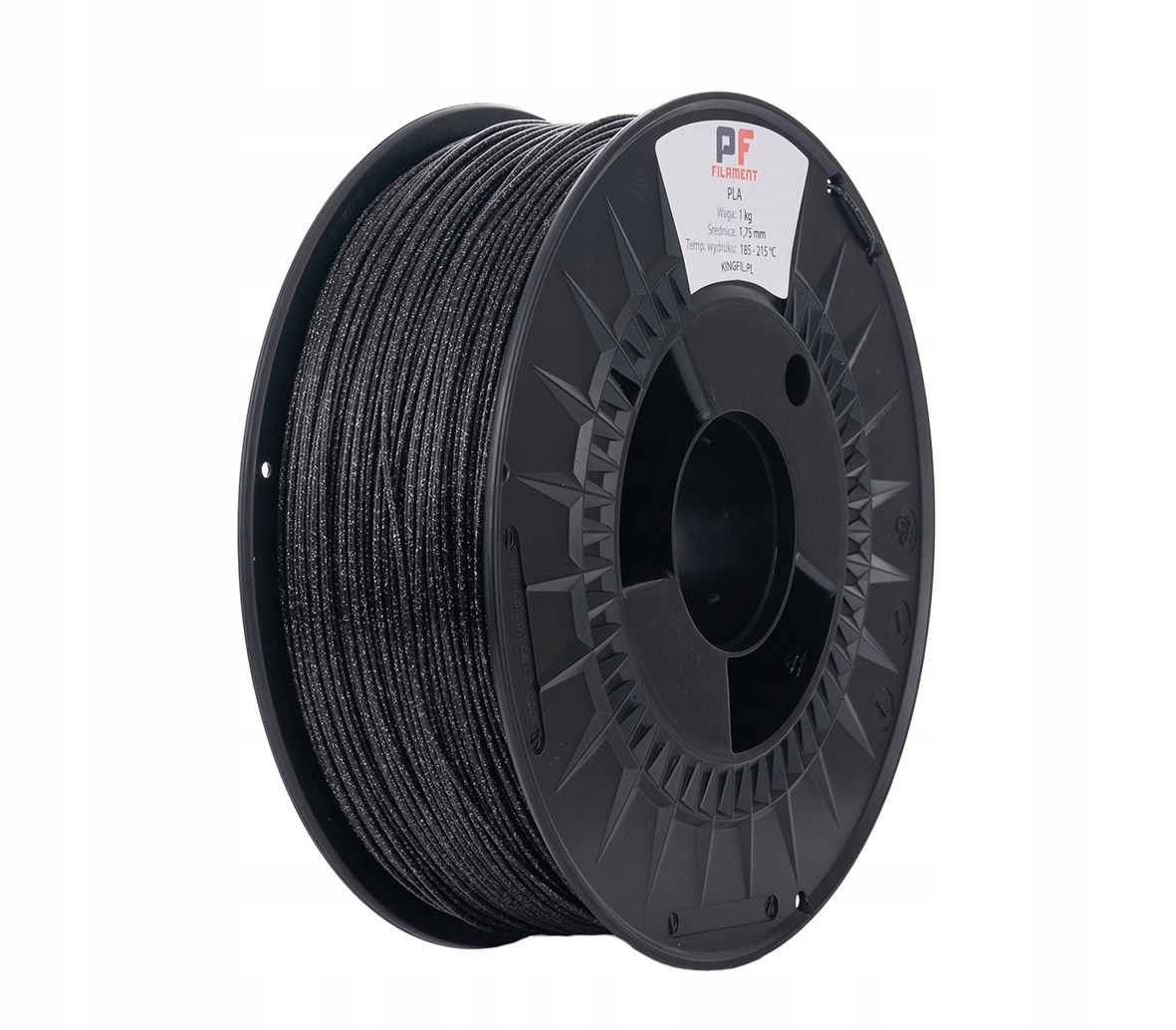 FILAMENT PF PLA Glitter 1,75mm 1kg Black