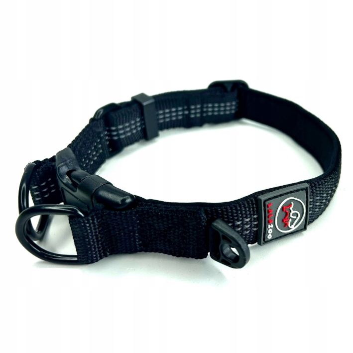 

Obroża dla psa czarna Rico 30-40CM odblask Mocna