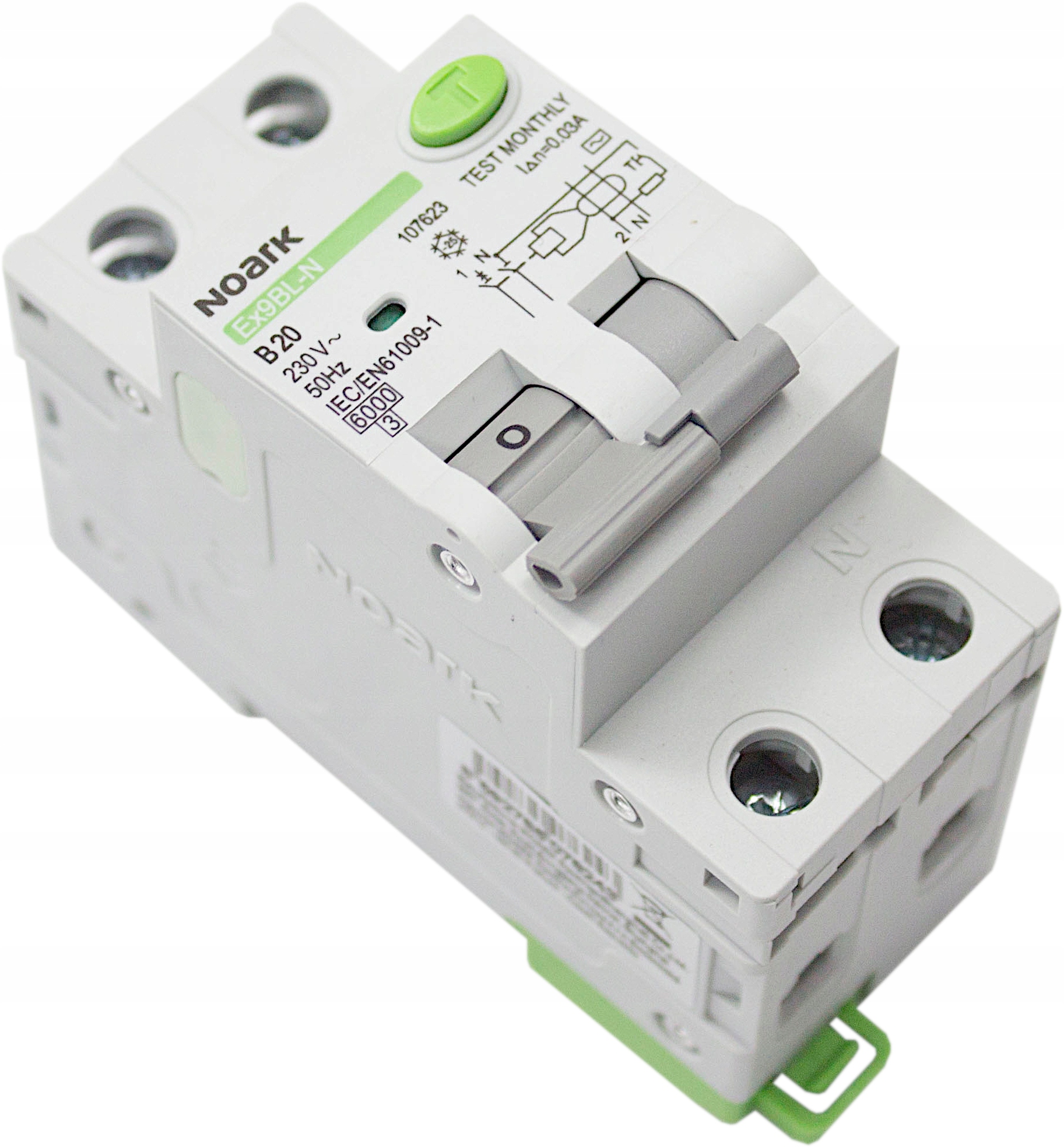 

B 16A 30mA 1F Różnicówka Z Członem Nadprądowym