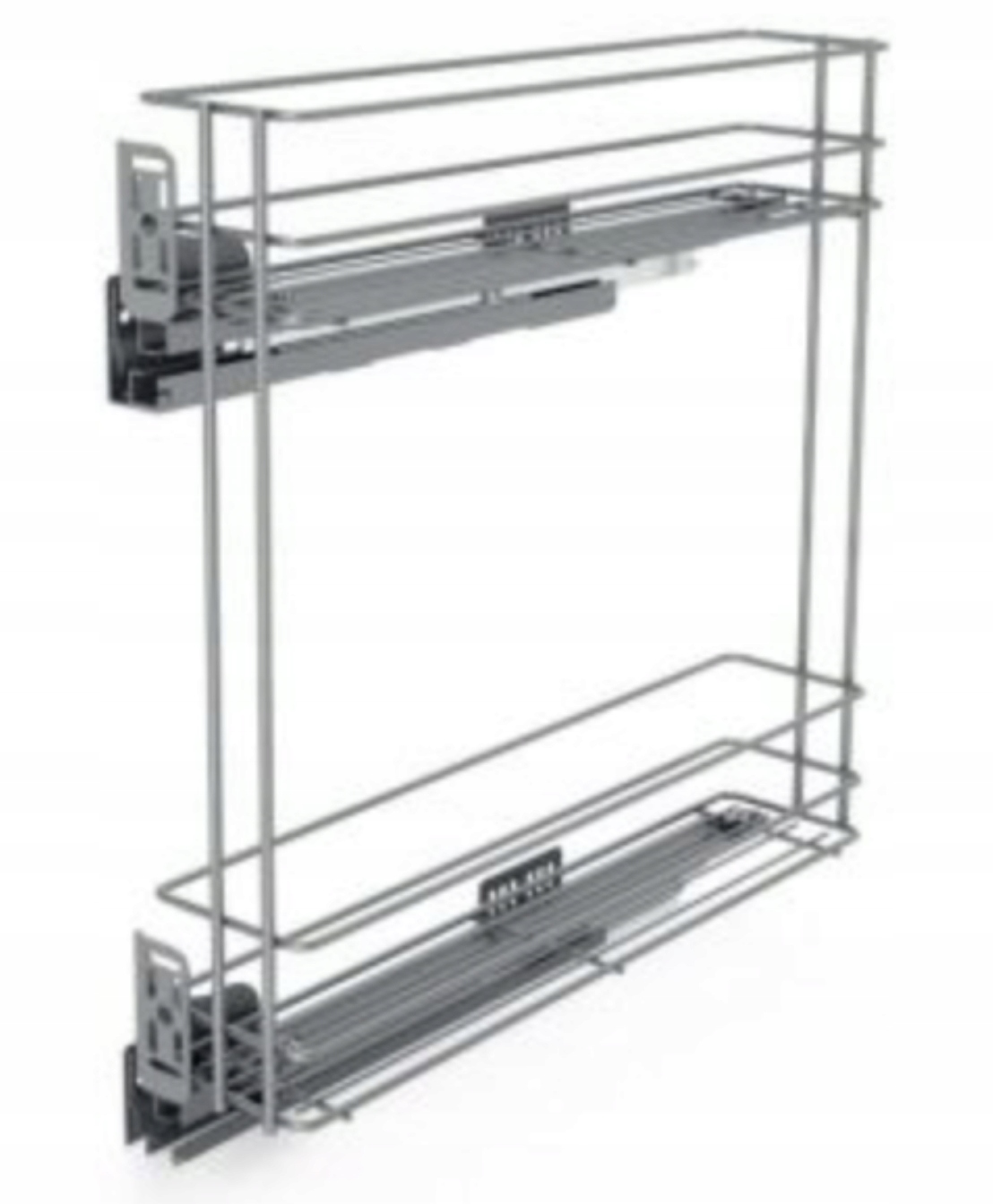 

Kosz cargo dwupoziomowy 15 cm Prawy Srebrny