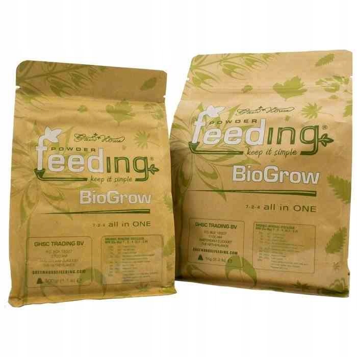 

Powder Feeding Biogrow 125GR