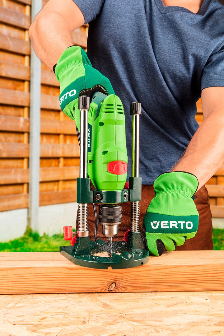 Rękawice robocze skóra synt. 10" VERTO 97H122 Rozmiar 10 - XL