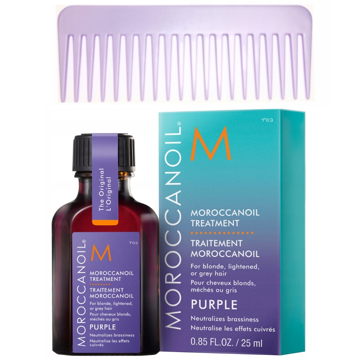 Nowość Moroccanoil Treatment Purple 25ml olejek arganowy