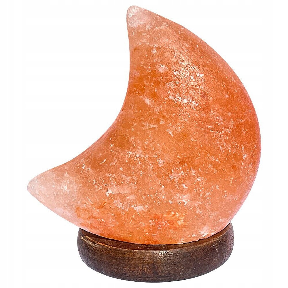 Dekoracyjna lampa stołowa solna księżyc LED Stan opakowania oryginalne