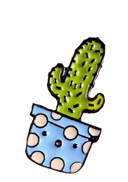 

Prypinka Broszka Do Ubrań Kaktus Doniczka Ozdoba