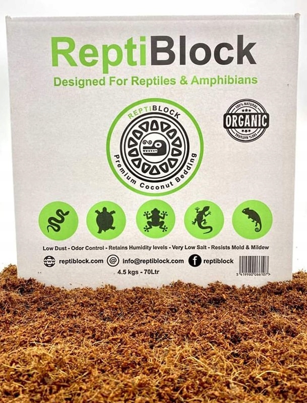 

Reptiblock Włókno Kokosowe Chips 4,5KG 70L Drobny
