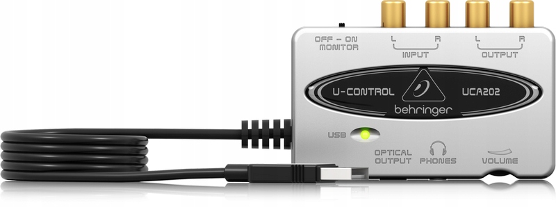 Interfejs audio USB Behringer UCA222 Kod producenta UCA202