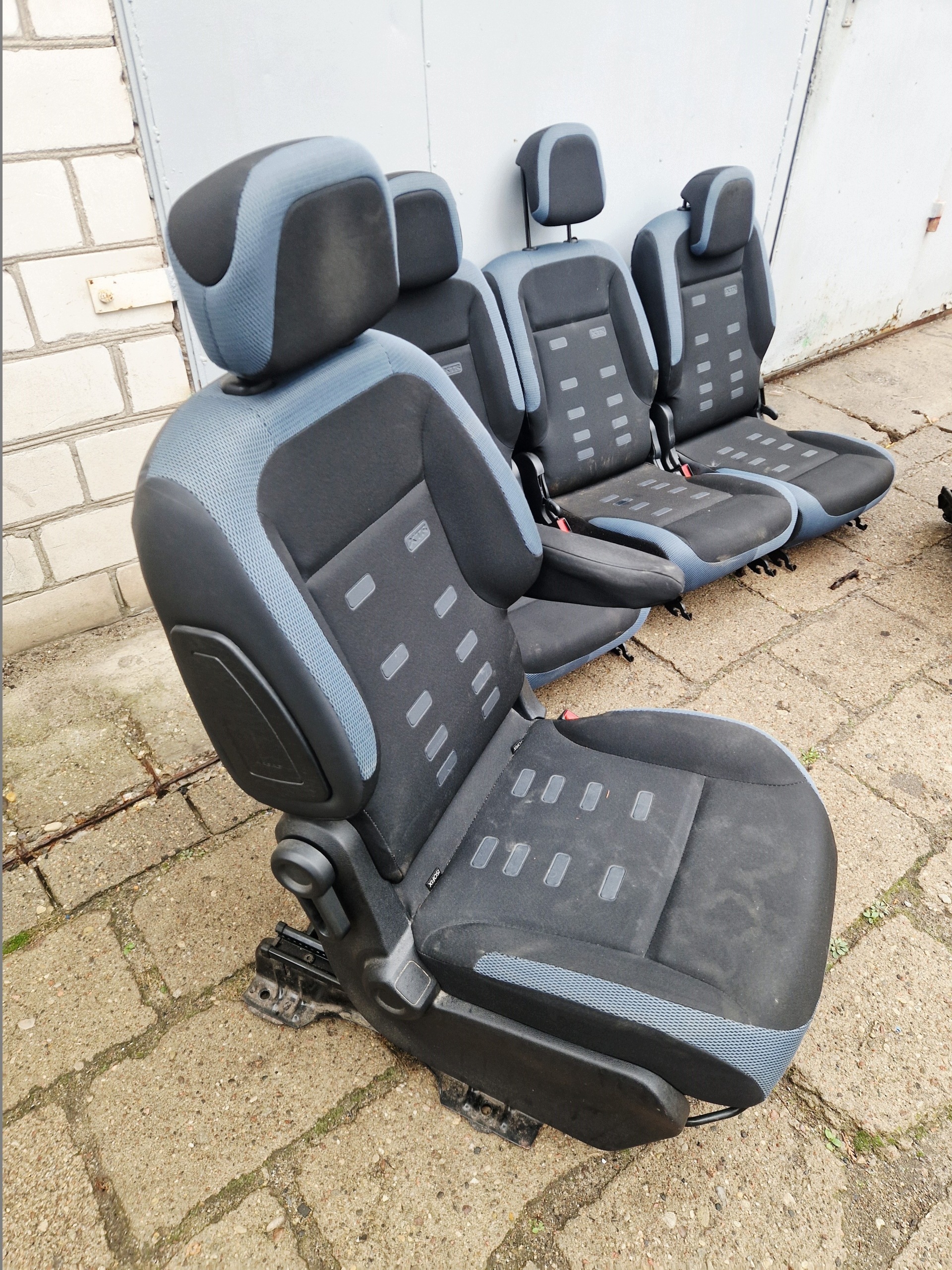 CITROEN BERLINGO II 2 sitz KOMPLET