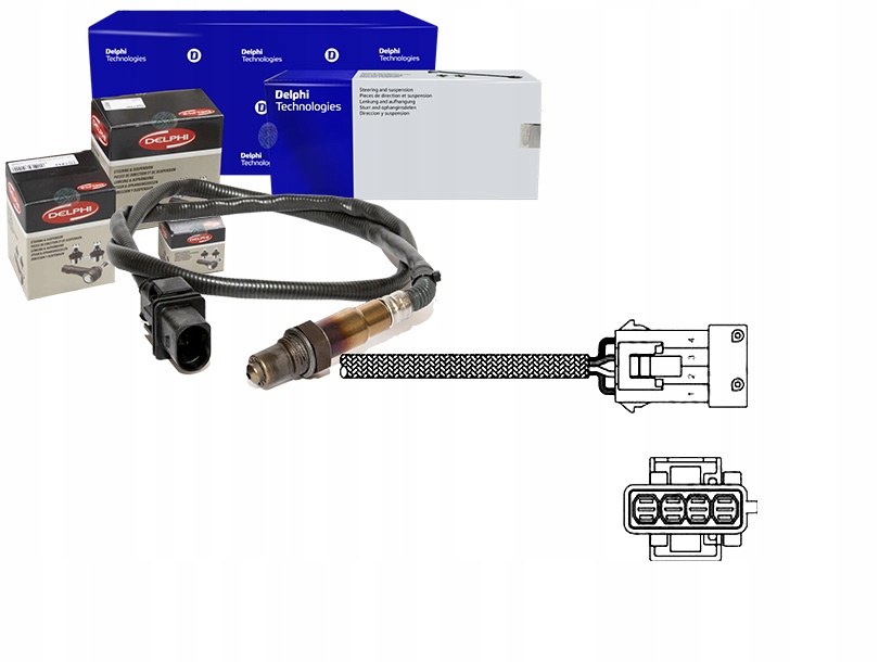 DELES10797-12B1 Lambda Sonda Citroen 555MM Asistent řidiče #33