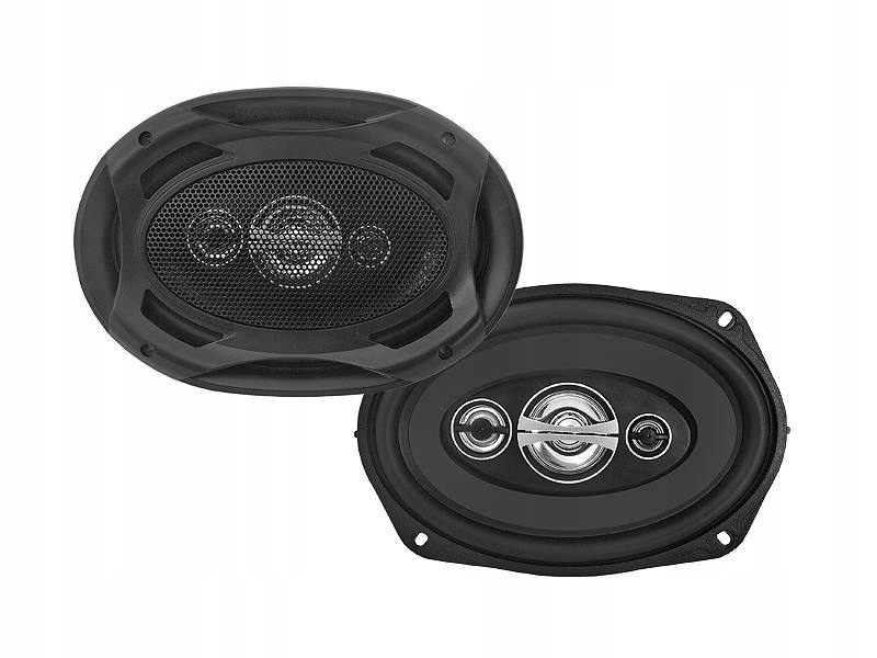 GŁOŚNIKI SAMOCHODOWE 6x9' 210W 4-DROŻNE MASKOWNICE