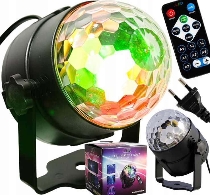 RETOO зеркальный шар диско - шар светодиодный RGB лазерный проектор DISKO 86 мм