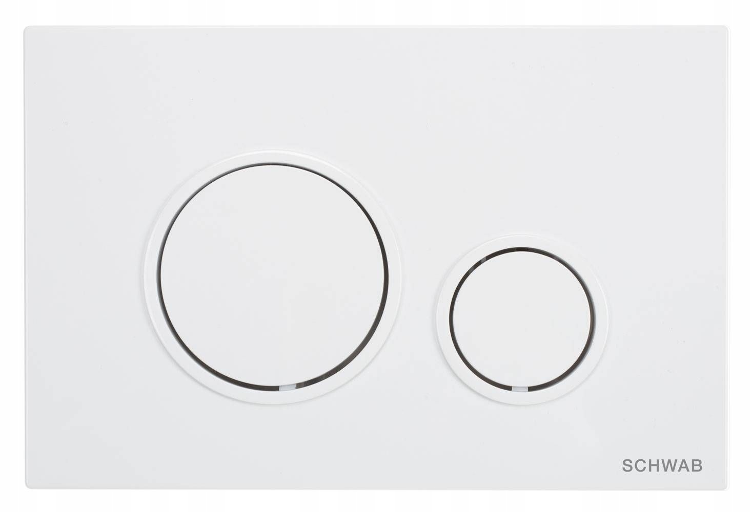 Splachovací tlačítko Vela Bílé P47-0130-0253 Fluidmaster Schwab