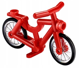 

Lego Akcesoria Rower 4719c02 Czerwony Nowy