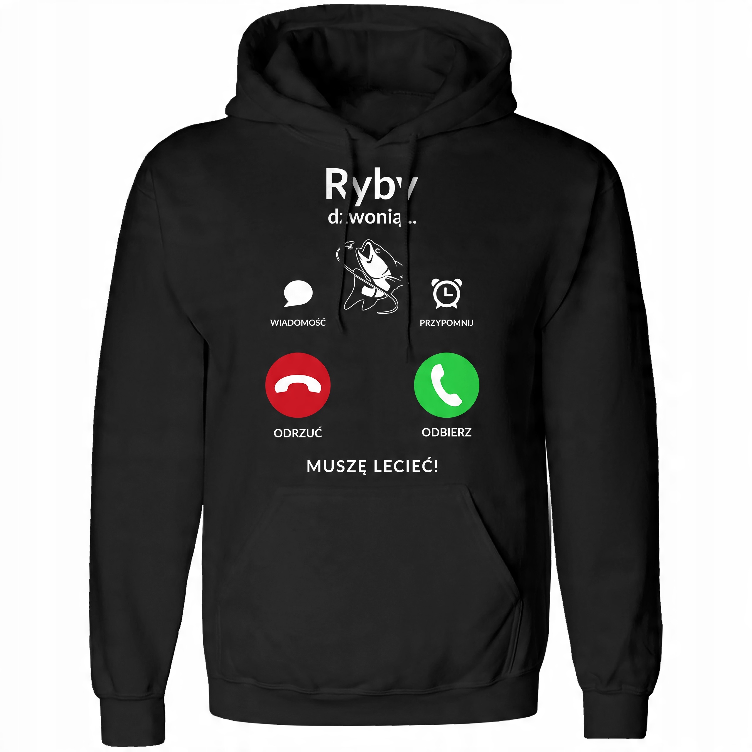 

Bluza Męska Z Kapturem Dla Wędkarz Roz L
