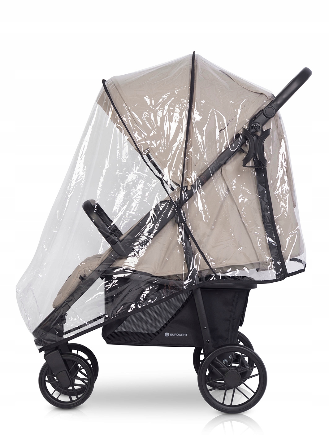 Wózek spacerowy spacerówka FLEX Black Edit LEKKI + Marka Euro-Cart