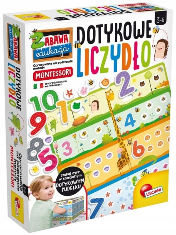 

Montessori Dotykowe liczydło