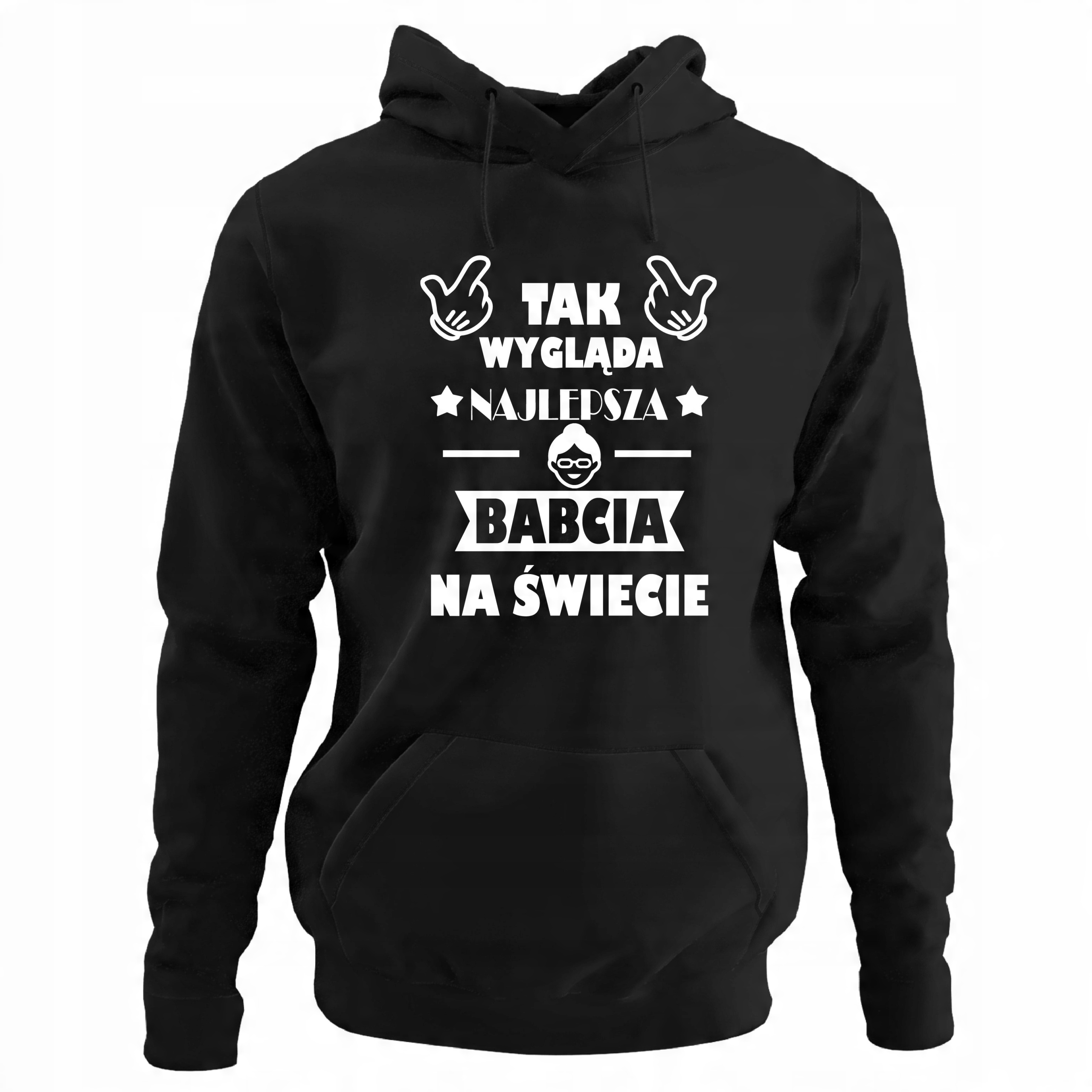 

Bluza Z Kapturem Dla Najlepszej Babci Super Babcia