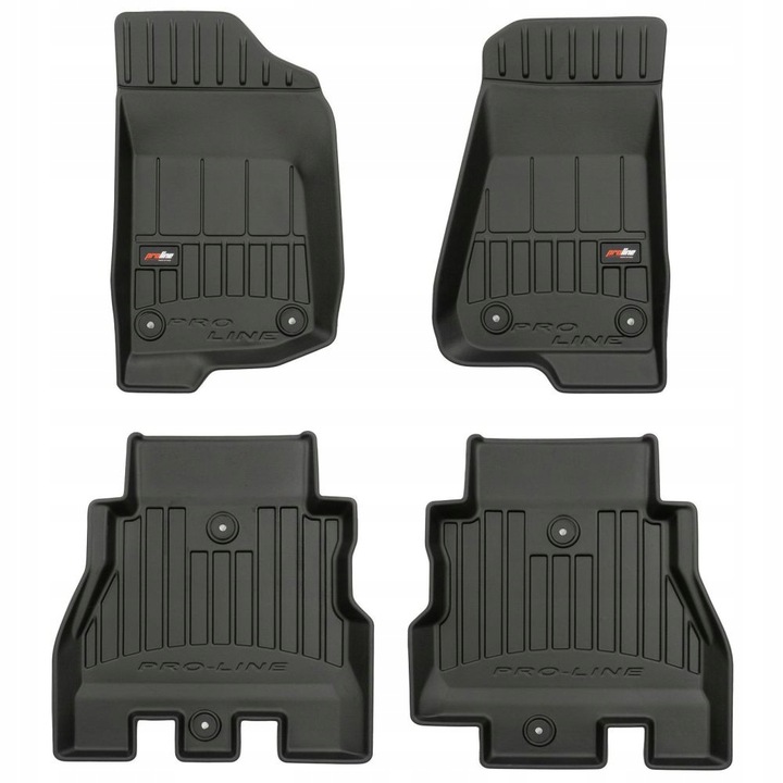 

Dywaniki Gumowe Jeep Wrangler Jl od 2017- Korytka