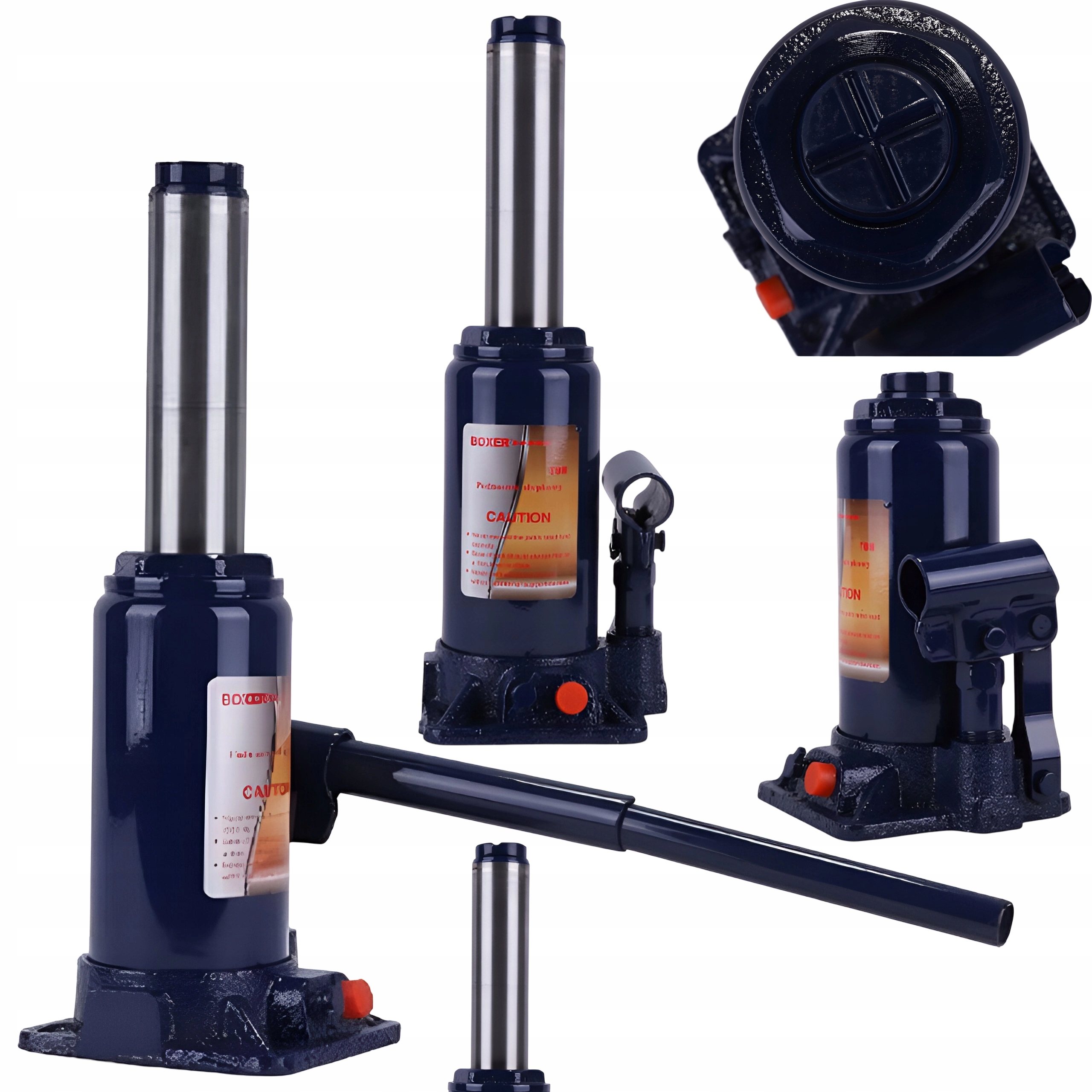 Hydraulický Zvedák 5T, Pákový Ventil, Silný