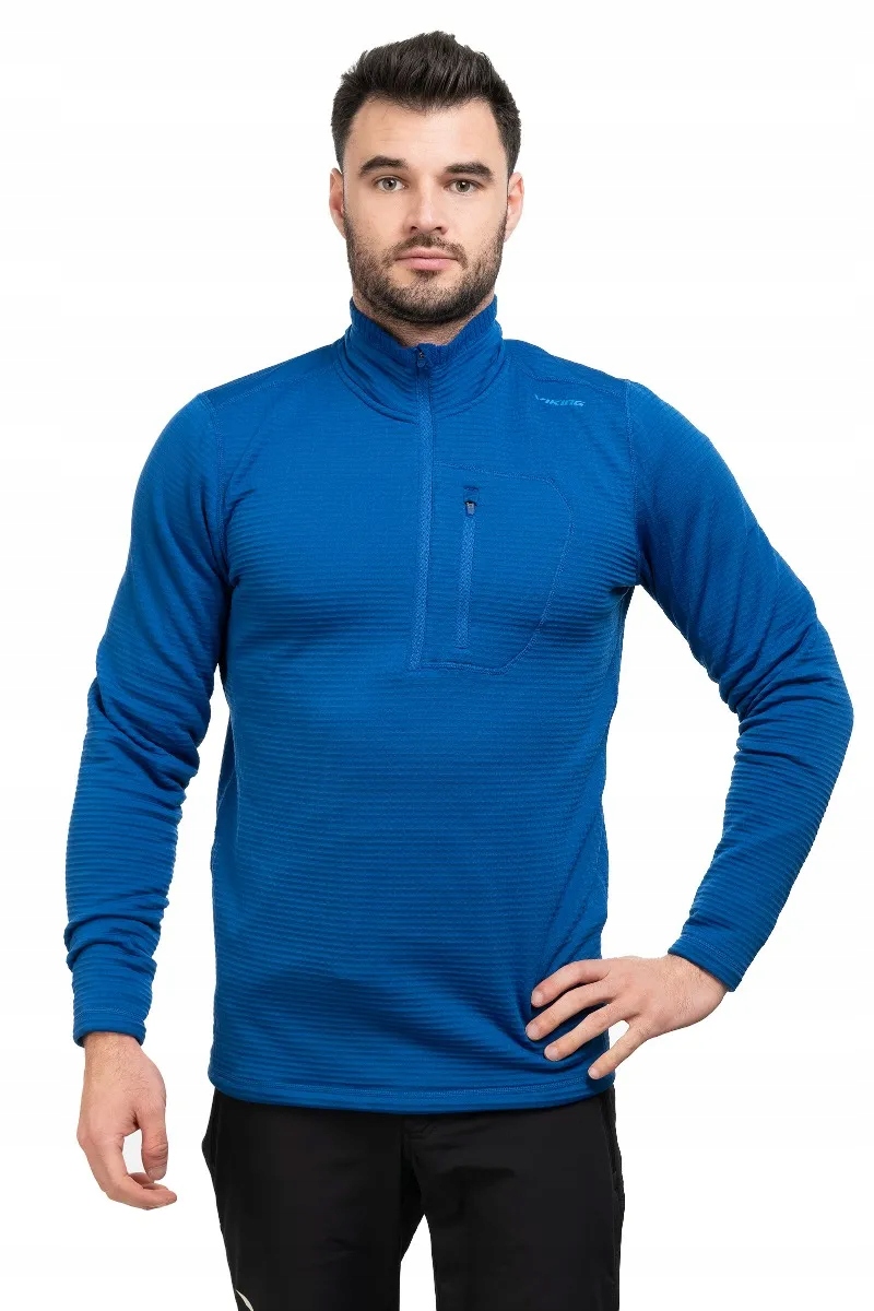 Męska bluza sportowa Admont niebieska L