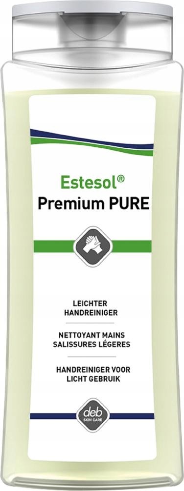 Čisticí přípravek na pokožku bez zápachu Estesol Premium Pure, láhev 250 ml