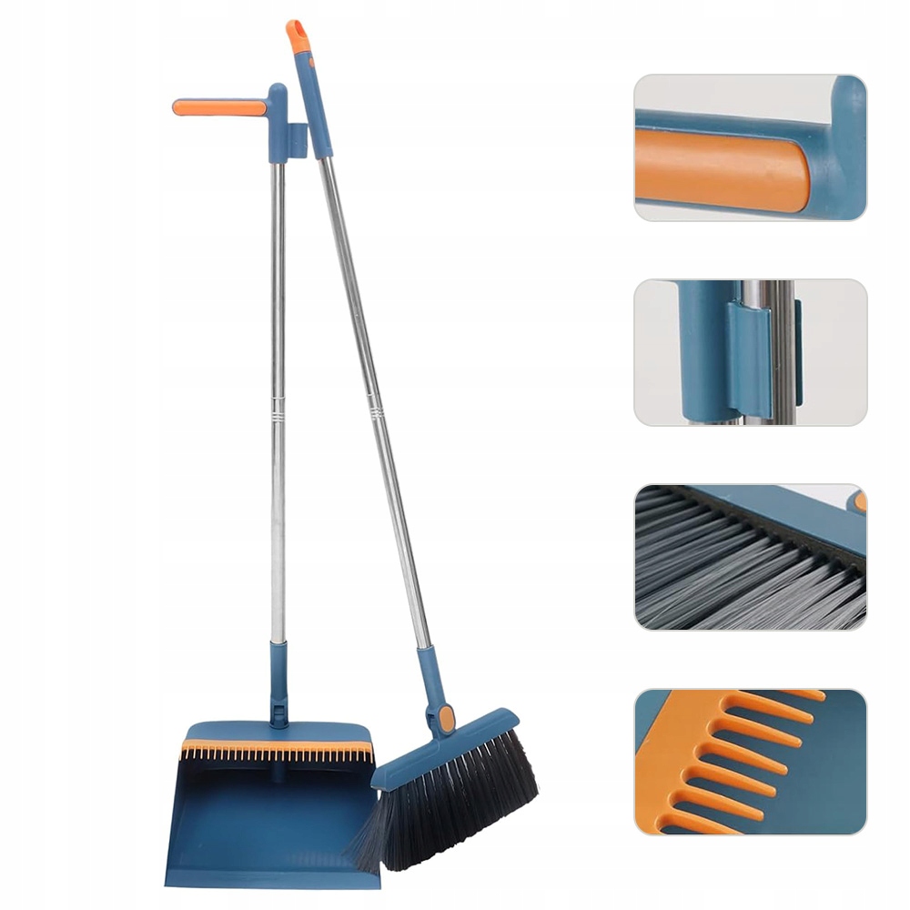 Levně Lopatka Smetáček Leniuch Stojící Sada Bez Ohýbání Do Kuchyně