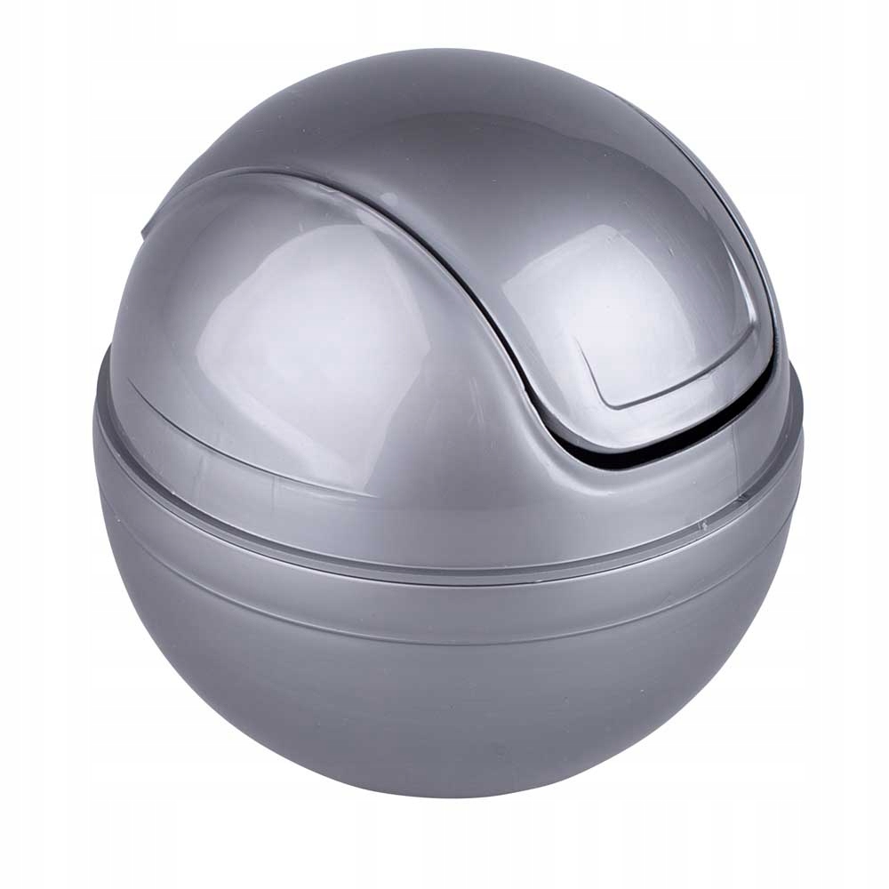 

Kosz Na Śmieci Łazienkowy Uchylny Mikro srebrny 1l