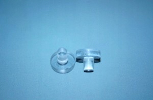 Podkładka do blatów szklanych ? 10 mm, 10 szt Marka bez marki