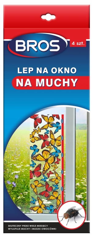 

Bros Lep Na Muchy Na Okno 4-PAK