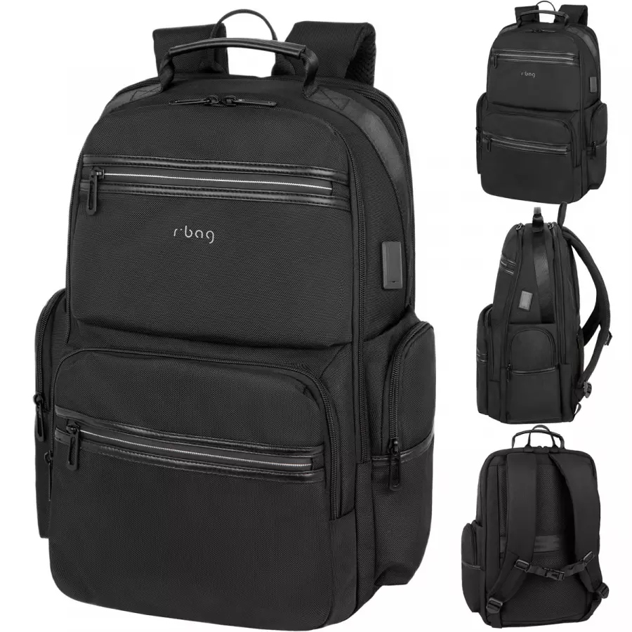 R-bag Pánsky Mestský Balík Na Notebook S Usb Royd