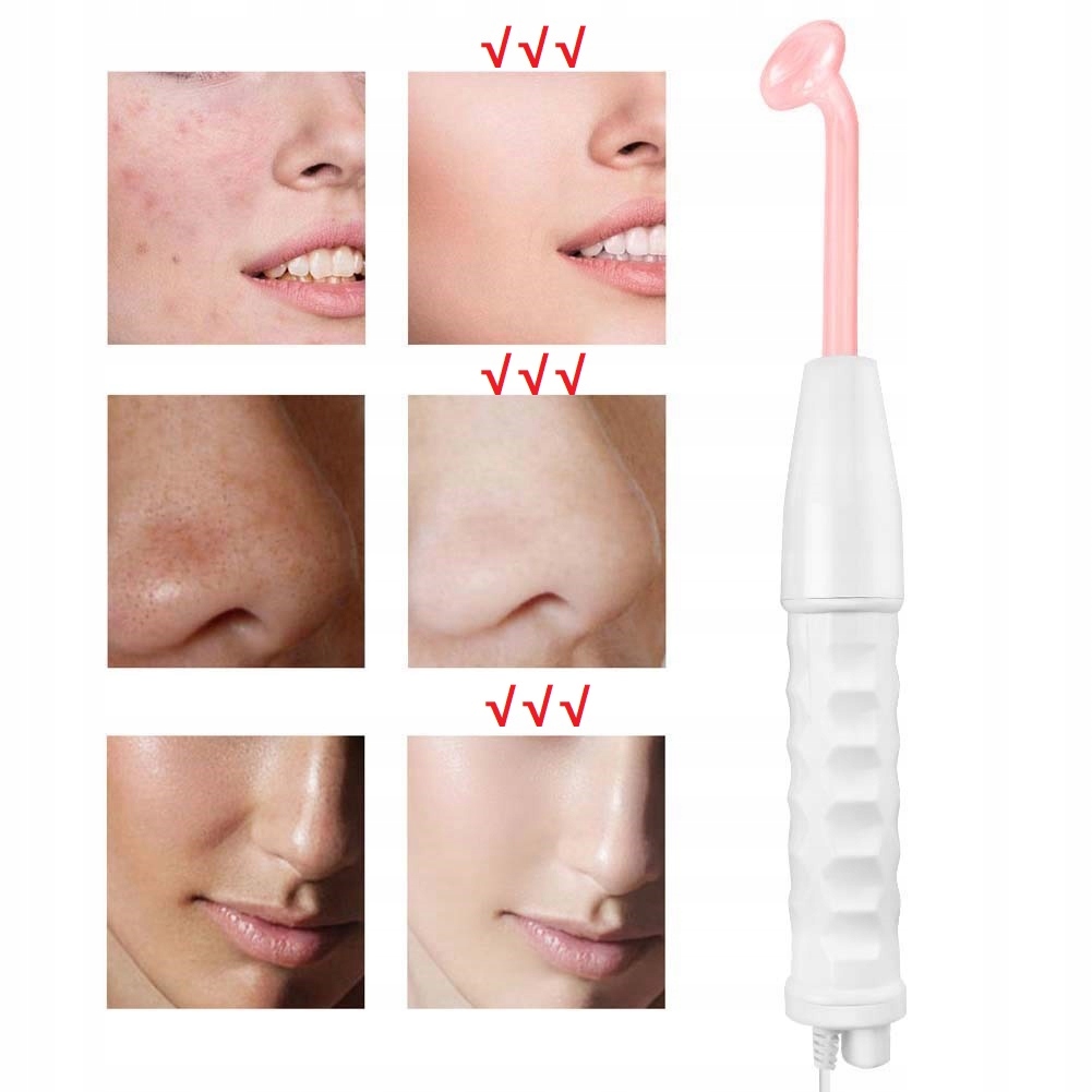 DERMA WAND DARSONVAL 4 ELEKTRODY NAJMOCNIEJSZY PRO Model LZ-006A